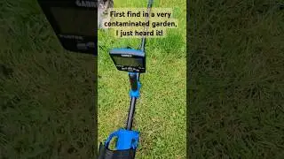 My first Garrett Vortex find in the UK... #garrettmetaldetectors #garrettvortex #metaldetecting