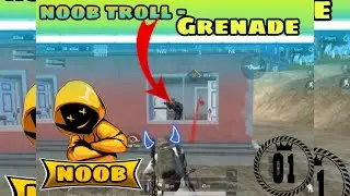 pubg lite| full rush Gameplay| noob troll with grenade 😆😆😆