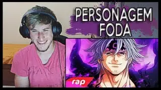 REACT Rap do Estarossa (Nanatsu no Taizai) - O MANDAMENTO DO AMOR | NERD HITS (7 Minutoz)