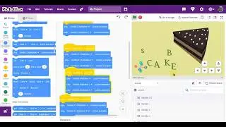 Letters make Word | 3D and XR Studio | PictoBlox