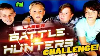 Which of my friends will win £50 in the LASER BATTLE HUNTERS challenge!