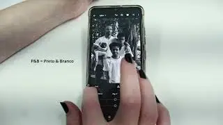 Editando com celular