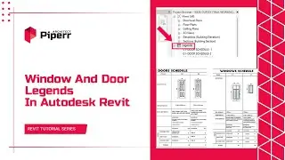 CREATING DOOR AND WINDOW LEGENDS IN AUTODESK REVIT
