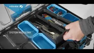 Organizer narzędziowy BOX HT7G509 - System Skrzyń Modułowych
