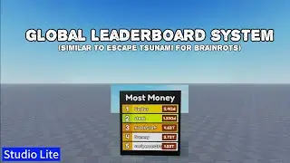 Global Leaderboard System | Studio Lite Tutorial