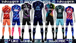 New Kits! Top 17 New Abstrack Kits eFootball 2024🔥