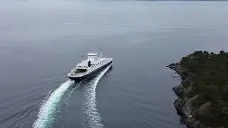 Stunning Drone Shots of Norwegian Ferries: Hjelmeland, Årdal, Kommandøren, Bømlo & More!