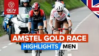 The Closest Finish... Since Last Year! | Amstel Gold Race 2022 Men's Highlights