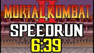 Mortal Kombat II (Arcade) Speedrun 6:39,420