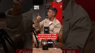 Cristiano Ronaldo: “I Will Put The Level Even Higher, I Will Beat 1,000 goals” #shorts #ronaldo #cr7
