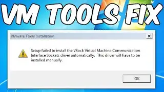 Windows 7 on VMware: error intalling VMware Tools FIX [2021]