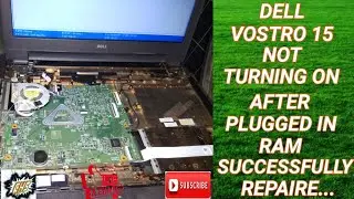 dell vostro 15 laptop  no power after inserting ram in Hindi नो पावर लैपटॉप रिपेयर इन हिंदी