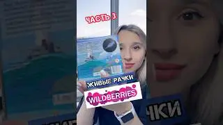 МОРСКИЕ РАЧКИ С ВАЙЛДБЕРИЗ ЧАСТЬ 3