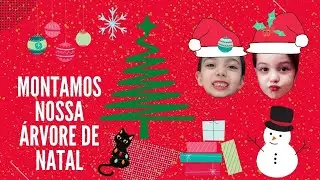 Montando nossa árvore de Natal merry Christmas, feliz Natal