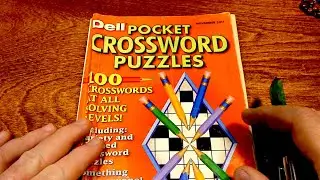 Crossword Puzzle 15 Start to Finish - ASMR Sleep
