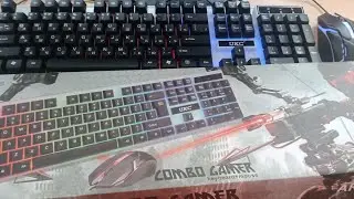 РАСПАКОВКА НАБОРА Keyboard+Mouse UKC ART5559