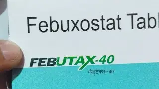 febuxostat tablets 40 mg || febutax-40 | preetmedicine