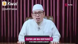 Kapan lagi mau taubat