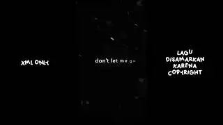 PRESET ALIGHT MOTION🥶 HERE WITH ME - D4VD