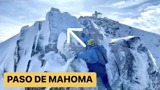 ⚠️Como hacer el PASO DE MAHOMA 👉con nieve❄️ / ANETO (3.404 m) INVERNAL