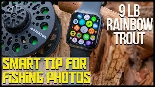 SMART WATCH makes  fishing photos EASIER
