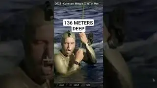 FREEDIVING WORLD RECORD BY ALEXEY MOLCHANOV #freediver #freedive #freediving