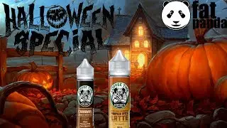 Fat Panda Halloween Special! New Coffee Time Flavours?!!!