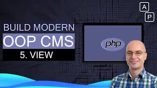 5. PHP MVC View & scope | Build a CMS using OOP PHP tutorial MVC [2020]