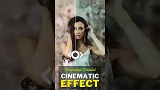 Easy Cinematic Effect in Photoshop | Short Tutorial #photoshop #tutorial #shorts