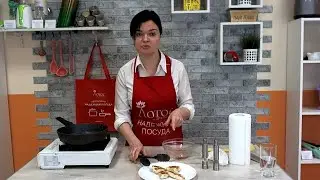 Лотос TV. Сковорода с каменным покрытием.