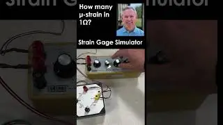 Can you guess the stress in a 1- ohm resistance change? #sensors  #electronic #diy #engineering