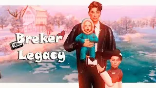 💔История династии Бреккер #2 | ОТЕЦ ОДИНОЧКА The sims 4