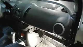 Nissan NOTE замена моторчика отопителя