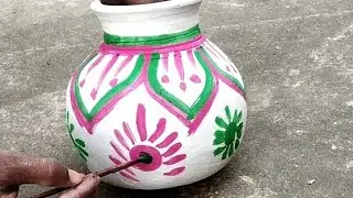 kalash paint kaise kare. kalsha .