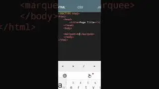 🔥How To Scroll The Text In 👉HTML👈 