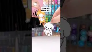 Try it💗 Hanging paper doll 