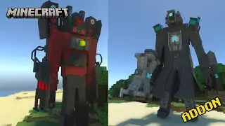 Review Skibidi Toilet UPDATE v.18.5 ADDON Minecraft PE - MMCPEADDON