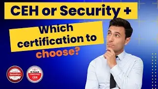 🛡️ WHICH Cyber Security Certification to choose ? Security Plus or CEH