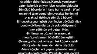 Bunları Biliyormusunuz İlginç Bilgiler Çok Şaşıracaksınız