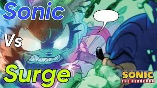 Sonic vs Surge (Sonic The Hedgehog IDW Issue 56 Comic Dub)
