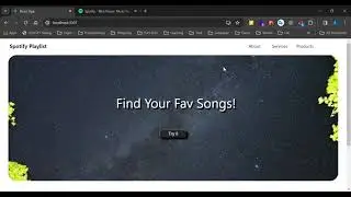 React Project  - Connect to Spotify Playlist API