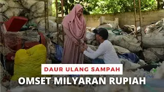 Ditolak Jadi Karyawan Bank, Syawal Sukses Bangun Bank Sampah Omset Milyaran.