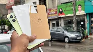 Realme c35 converter into an I phone 14 pro max  sea white Color