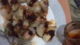 Glutinous Rice Flour Ball With Chix Minced Mix Feeling Vlog 01