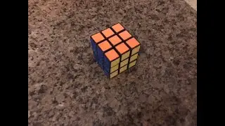 My brother solved the rubrics Cube In 