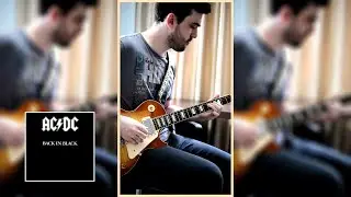 AC/DC - You Shook Me All Night Long (Guitar Cover) #Shorts
