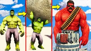 GTA 5 - Upgrading HULK To GOD HULK In GTA 5! || (GTA 5 mods)