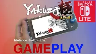 Yakuza Kiwami Nintendo Switch Lite Gameplay