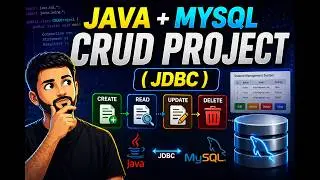 Java-MYSQL Database Operation | JDBC CRUD | Pritesh Patel | in Hindi