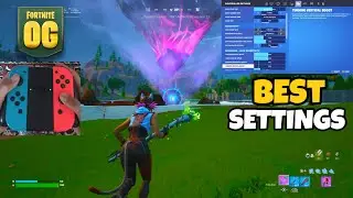 OG Fortnite Nintendo Switch Handcam Gameplay + BEST SWITCH SETTINGS